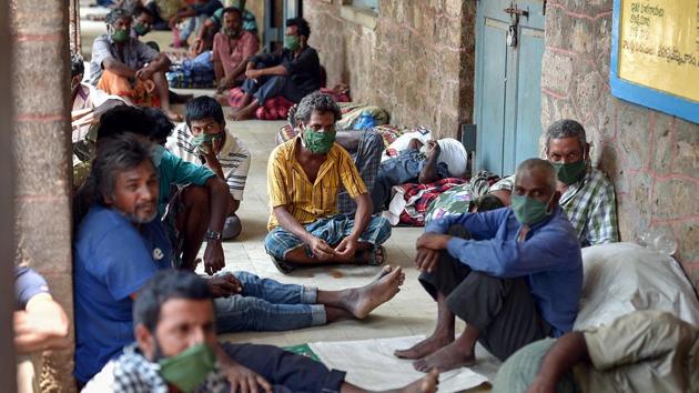 Chief Minister Y S Jagan Mohan Reddy on Thursday suggested that migrant workers who stay back in camps till the lockdown is lifted be given a financial assistance of Rs 2,000 each while leaving the camps after completing their quarantine. (ANI PHOTO.) Chief Minister Y S Jagan Mohan Reddy on Thursday suggested that migrant workers who stay back in camps till the lockdown is lifted be given a financial assistance of Rs 2,000 each while leaving the camps after completing their quarantine. (ANI PHOTO.)