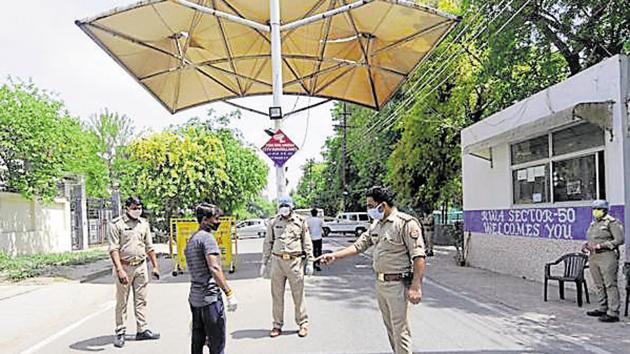 According to the officials, the removed sectors have completed 28 days as per the protocol and no new case has been reported there since then. (HT file photo) According to the officials, the removed sectors have completed 28 days as per the protocol and no new case has been reported there since then. (HT file photo)