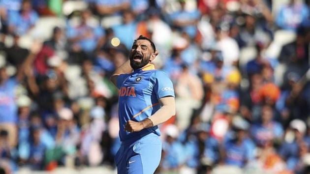 File image of Mohammed Shami.(PTI/AP)