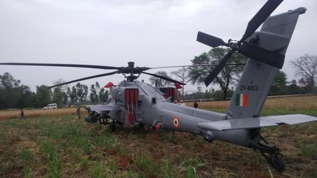 It had taken off from the Pathankot airbase. (HT PHOTO) It had taken off from the Pathankot airbase. (HT PHOTO)