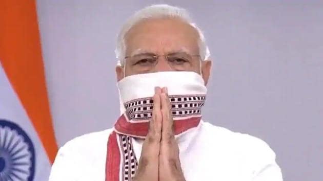 In his address to the nation on Tuesday, PM Modi extended the lockdown by 19-days in a 25-minute speech. (Twitter/@narendramodi) In his address to the nation on Tuesday, PM Modi extended the lockdown by 19-days in a 25-minute speech. (Twitter/@narendramodi)