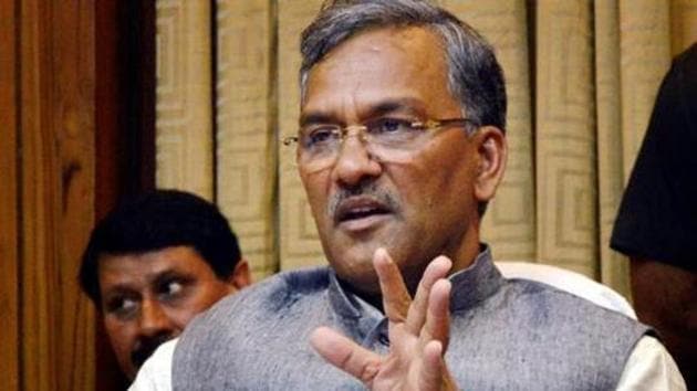 Uttarakhand Chief Minister Trivendra Singh Rawat addresing a press conference in New Delhi. (PTI) Uttarakhand Chief Minister Trivendra Singh Rawat addresing a press conference in New Delhi. (PTI)