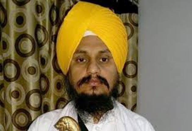 Jathedar of the Akal Takht Giani Harpreet Singh (HT FILE PHOTO) Jathedar of the Akal Takht Giani Harpreet Singh (HT FILE PHOTO)