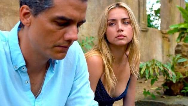 Sergio movie review: Wagner Moura and Ana de Armas in a still from the new Netflix film.