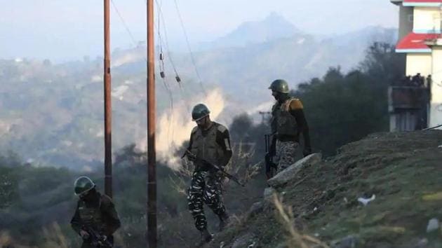 This is the third attack against the paramilitary force in the Kashmir valley within a week. (HT Photo) This is the third attack against the paramilitary force in the Kashmir valley within a week. (HT Photo)