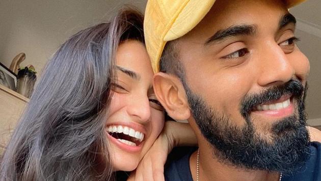 Athiya Shetty shared a happy picture with KL Rahul on his birthday. Athiya Shetty shared a happy picture with KL Rahul on his birthday.