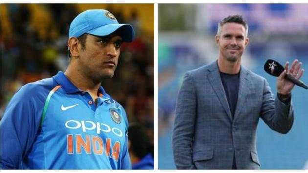 MS Dhoni and Kevin Pietersen.(Getty)