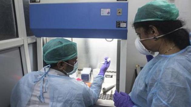 On Friday, six family members of a Covid-19 positive patient tested positive for the coronavirus infection in Khadki Cantonment, after which the entire area was sealed for the next three days as a precautionary measure. (HT/PHOTO) On Friday, six family members of a Covid-19 positive patient tested positive for the coronavirus infection in Khadki Cantonment, after which the entire area was sealed for the next three days as a precautionary measure. (HT/PHOTO)