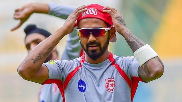 KXIP player KL Rahul during a training session ahead of the Indian Premier League 2019. (PTI) KXIP player KL Rahul during a training session ahead of the Indian Premier League 2019. (PTI)