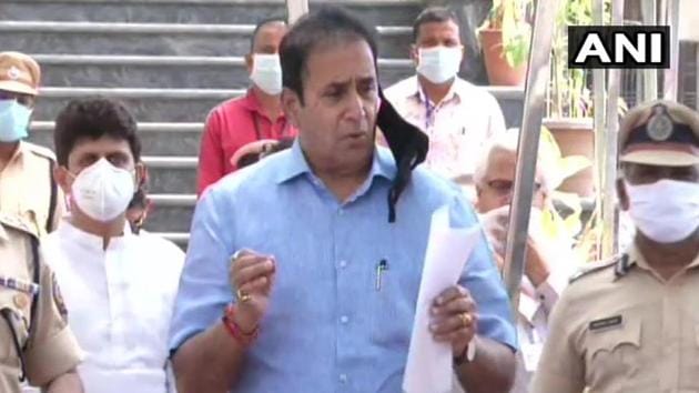 Arrangements for food and for the stay of police personnel will be made inside the jail complex, Maharashtra home minister Anil Deshmukh said. (ANI PHOTO.) Arrangements for food and for the stay of police personnel will be made inside the jail complex, Maharashtra home minister Anil Deshmukh said. (ANI PHOTO.)