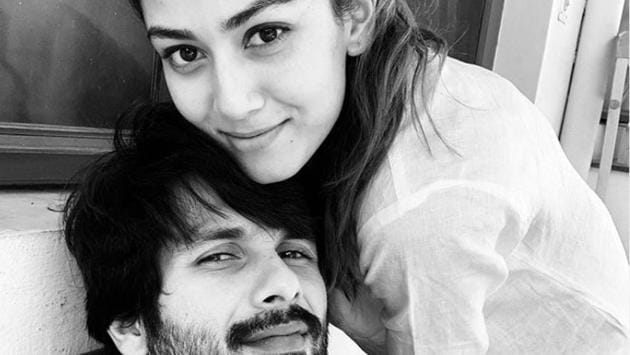 Shahid Kapoor and Mira Rajput have been staying home in Mumbai through the pandemic lockdown.