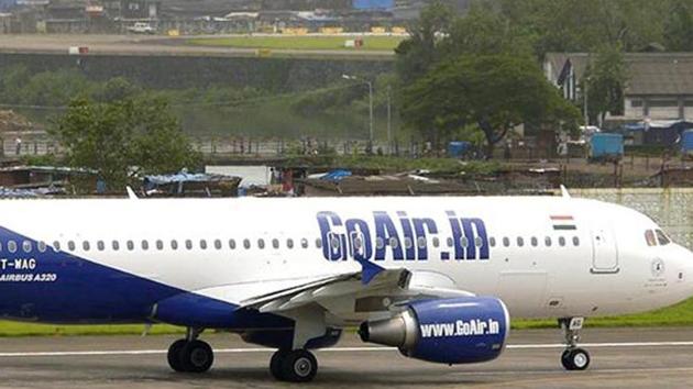 An official, however, said about 10 per cent of the 5,500-odd employees, who are crucial for certain tasks even when there is no operation, continue to work and will be paid partial salary. (GoAir) An official, however, said about 10 per cent of the 5,500-odd employees, who are crucial for certain tasks even when there is no operation, continue to work and will be paid partial salary. (GoAir)