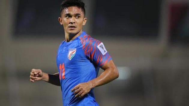File image of Sunil Chhetri.(Getty Images) File image of Sunil Chhetri.(Getty Images)