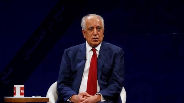 US envoy for peace in Afghanistan Zalmay Khalilzad, speaks during a debate at Tolo TV channel in Kabul, Afghanistan.(Reuters)