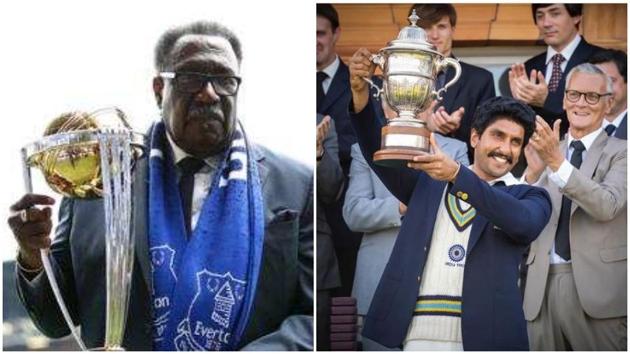 Clive Lloyd joked that he did not want to watch Ranveer Singh lift the cup.