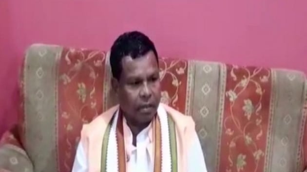 Chhattisgarh excise minister Kawasi Lakhma (ANI photo) Chhattisgarh excise minister Kawasi Lakhma (ANI photo)