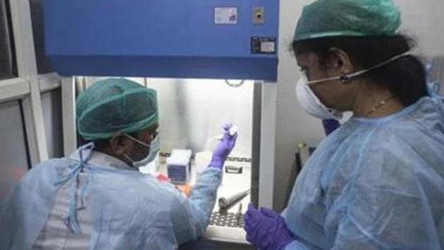 Only 50 positive cases were close contacts of Covid-19 patients and 13 had a foreign travel history. (Pratham Gokhale/HT file photo) Only 50 positive cases were close contacts of Covid-19 patients and 13 had a foreign travel history. (Pratham Gokhale/HT file photo)