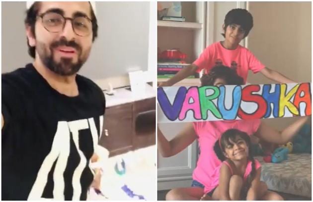 Ayushmann Khurrana and Tahira Kashyap made their own decorations for daughter Varushka’s birthday.