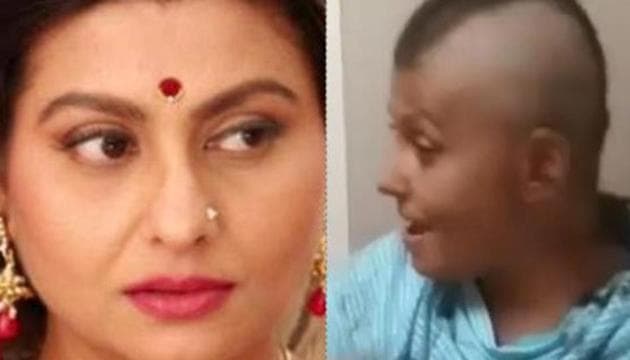 Jaya Bhattacharya shaves her head and shares videos on Instagram.