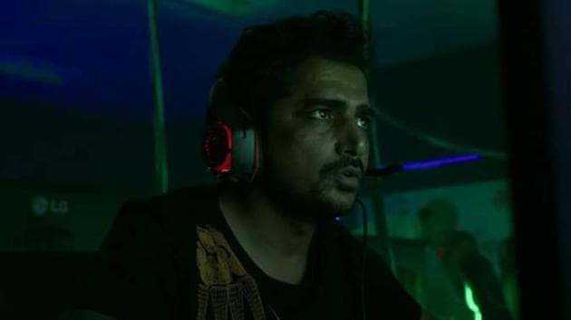 Ajay Jethi in a still from Money Heist.