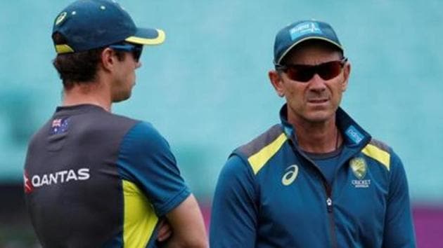 Australia head coach Justin Langer during nets.(Action Images via Reuters) Australia head coach Justin Langer during nets.(Action Images via Reuters)