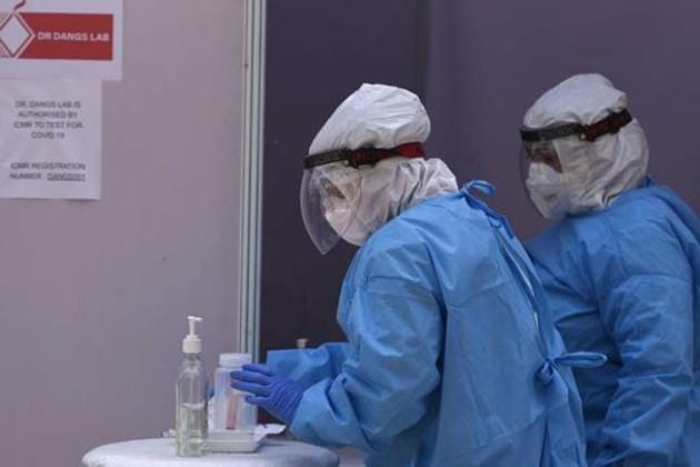 There has been a massive scarcity of PPE in the US during the coronavirus outbreak.(Sanchit Khanna/HT PHOTO)