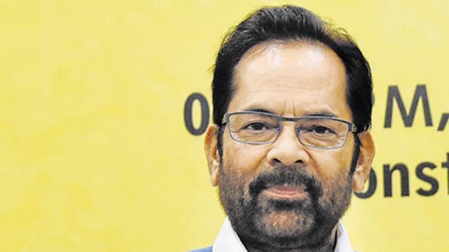 Naqvi said the constitutional, social and religious rights of all the citizens, including those of minorities, is India’s constitutional and moral guarantee. (PTI File Photo) Naqvi said the constitutional, social and religious rights of all the citizens, including those of minorities, is India’s constitutional and moral guarantee. (PTI File Photo)