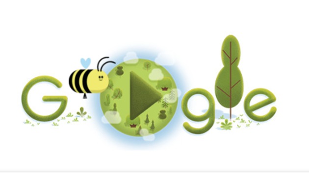 The doodle features a bee and a ‘play’ option. When you click on play, a video starts which shows us the significance of bees, who contribute two-thirds of the world’s crops by pollination.(Google)