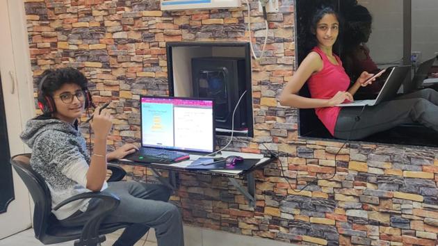 Russhil Chawla and his sister Prissha have come up with a solution which will help avoid crowding at shopping points.