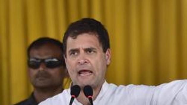 Rahul Gandhi posed the question on oil prices to the government on a day the Brent crude futures price, the international benchmark, for delivery in June fell to as low as $18.10, its lowest since November 2001.(PTI) Rahul Gandhi posed the question on oil prices to the government on a day the Brent crude futures price, the international benchmark, for delivery in June fell to as low as $18.10, its lowest since November 2001.(PTI)