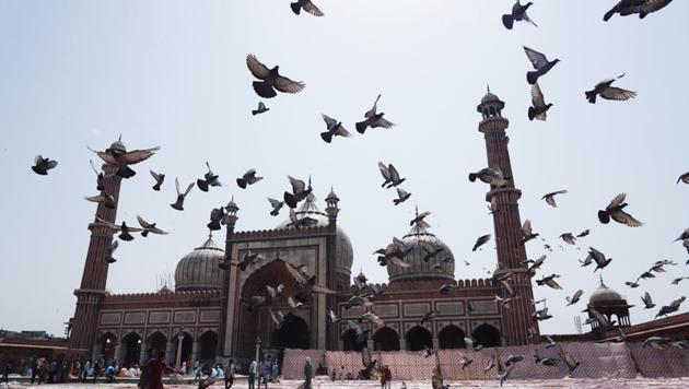 A view of Jama Masjid.(Photo: Gokul VS/Hindustan Times)