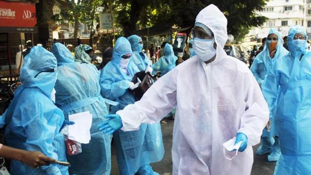After multiple reports of attacks on frontline workers, the Centre on Wednesday asked all states and union territories to provide adequate security to doctors and health workers who are facing attacks from unruly crowds in various states. (ANI PHOTO.) After multiple reports of attacks on frontline workers, the Centre on Wednesday asked all states and union territories to provide adequate security to doctors and health workers who are facing attacks from unruly crowds in various states. (ANI PHOTO.)