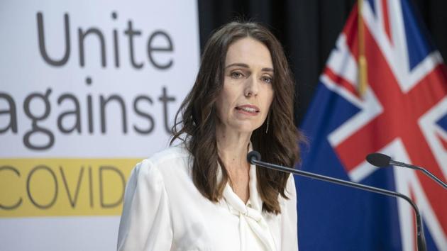 Jacinda Ardern, New Zealand's prime minister, speaks during a news conference at the Parliament in Wellington, New Zealand.(Bloomberg) Jacinda Ardern, New Zealand's prime minister, speaks during a news conference at the Parliament in Wellington, New Zealand.(Bloomberg)