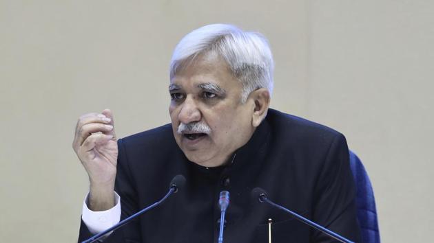 Sunil Arora has been consistently in touch with the Commission, a second source in the EC said. (AP) Sunil Arora has been consistently in touch with the Commission, a second source in the EC said. (AP)