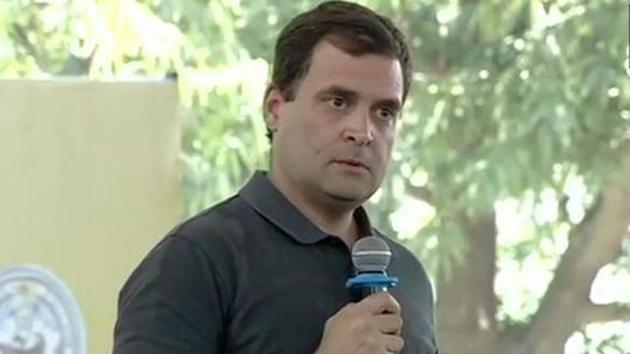 The Congress is crowd-sourcing the public suggestions on social media. (HT Photo) The Congress is crowd-sourcing the public suggestions on social media. (HT Photo)