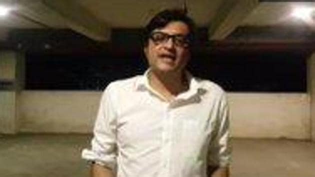 Television journalist Arnab Goswami said his car was attacked in Mumbai after midnight. (ANI Photo) Television journalist Arnab Goswami said his car was attacked in Mumbai after midnight. (ANI Photo)