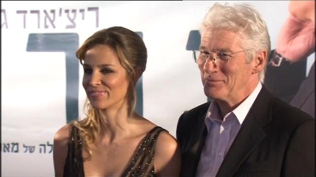 Richard Gere and wife Alejandra Silva welcomed a son amid lockdown.(Reuters)