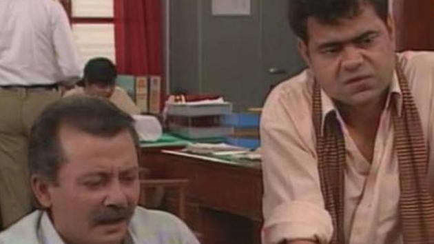 Pankaj Kapur and Sanjay Mishra in a still from Office Office. Pankaj Kapur and Sanjay Mishra in a still from Office Office.