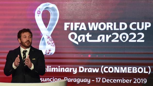 File image of the president of the South American Football Confederation (CONMEBOL). (AFP) File image of the president of the South American Football Confederation (CONMEBOL). (AFP)