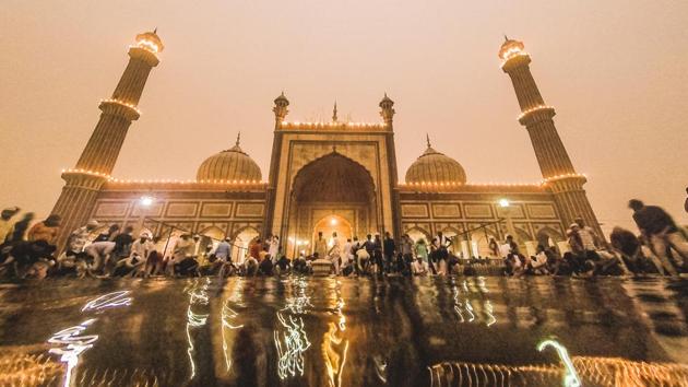 A view of Jama Masjid. (PHOTO: AMAL KS / HINDUSTAN TIMES) A view of Jama Masjid. (PHOTO: AMAL KS / HINDUSTAN TIMES)