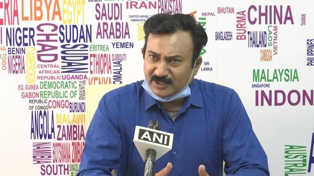 Ciranchi Shah assured that HCQ is fully stocked in India. (ANI) Ciranchi Shah assured that HCQ is fully stocked in India. (ANI)