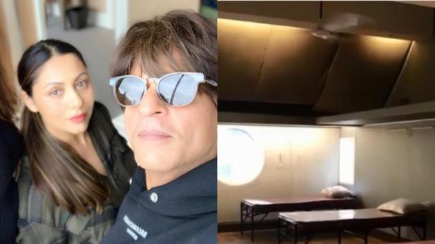 Gauri Khan shared a glimpse of their office transformed into a quarantine facility.