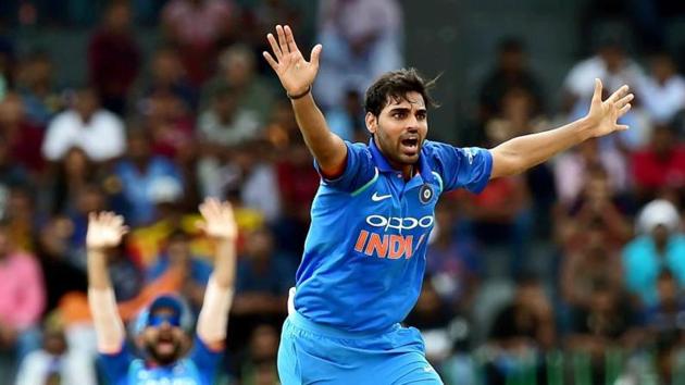 File image of Bhuvneshwar Kumar. (PTI) File image of Bhuvneshwar Kumar. (PTI)