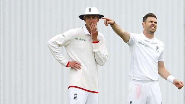File image of Stuart Broad and James Anderson.(Reuters)