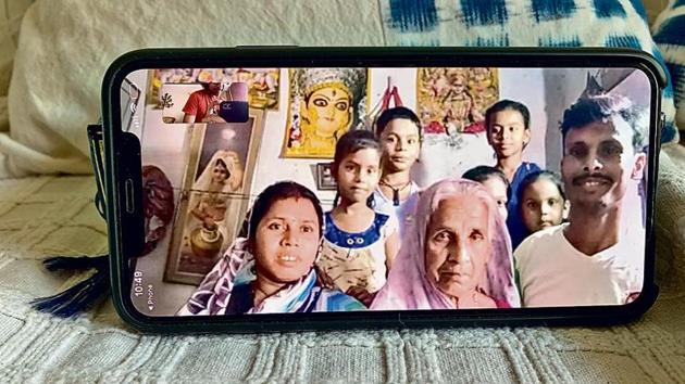 At the moment, Mr Singh is in his village house, where his family lives. At the moment, Mr Singh is in his village house, where his family lives.
