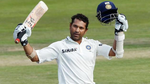 FILE PHOTO: Born on April 24, 1973: Sachin Tendulkar, Indian Cricketer India's Sachin Tendulkar celebrates his century against South Africa on the fourth day of the first cricket test match in Pretoria, December 19, 2010. REUTERS/Mike Hutchings/File Photo(REUTERS)