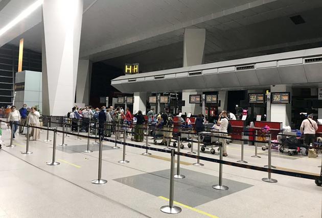 Fourth dedicated flight with Russian nationals on board departed from Delhi's Indira Gandhi International Airport to Russia, in New Delhi on Tuesday. (ANI) Fourth dedicated flight with Russian nationals on board departed from Delhi's Indira Gandhi International Airport to Russia, in New Delhi on Tuesday. (ANI)