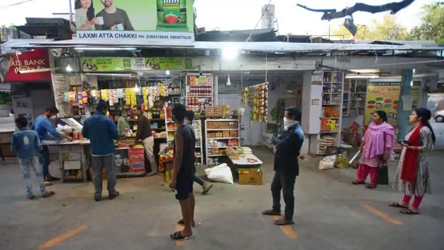 Nationwide lockdown was imposed on March 25 amid Covid-19 outbreak. (HT Photo) Nationwide lockdown was imposed on March 25 amid Covid-19 outbreak. (HT Photo)