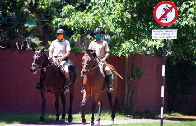 The ACVs will only assist the police and administration, they will not be allowed to perform any official duty. (Sanjeev Sharma/HT) The ACVs will only assist the police and administration, they will not be allowed to perform any official duty. (Sanjeev Sharma/HT)