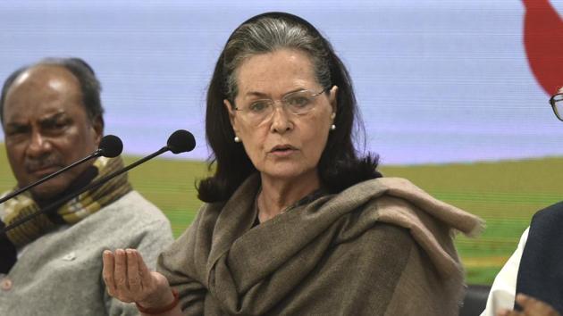 Congress leader Sonia Gandhi (Vipin Kumar/HT PHOTO) Congress leader Sonia Gandhi (Vipin Kumar/HT PHOTO)